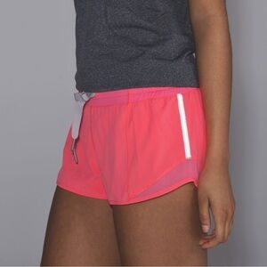 Lululemon Athletica Pink Athletic Shorts original hotty hot size 4